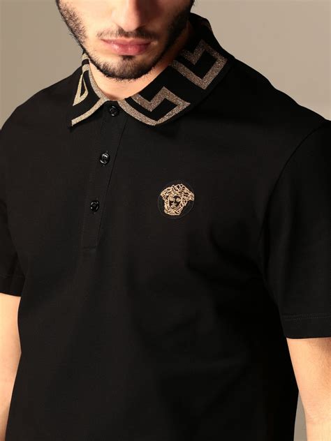 versace optik t-shirt|Versace polo shirts.